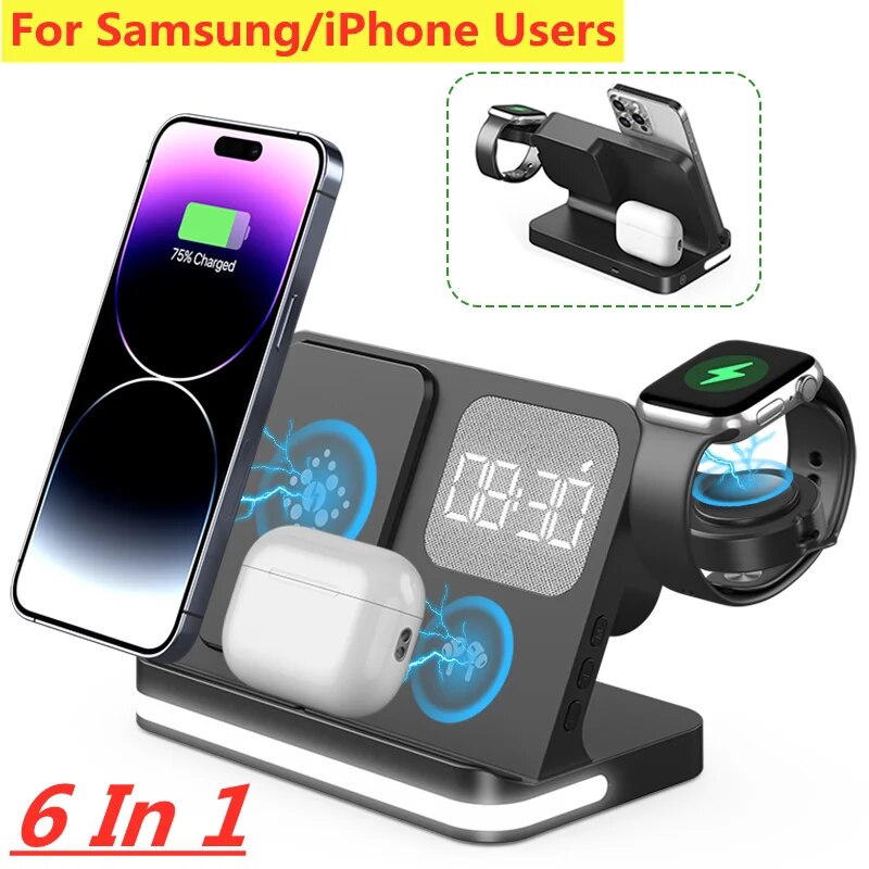 Wireless Charger Watch - Подставка для беспроводного зарядного устройства для