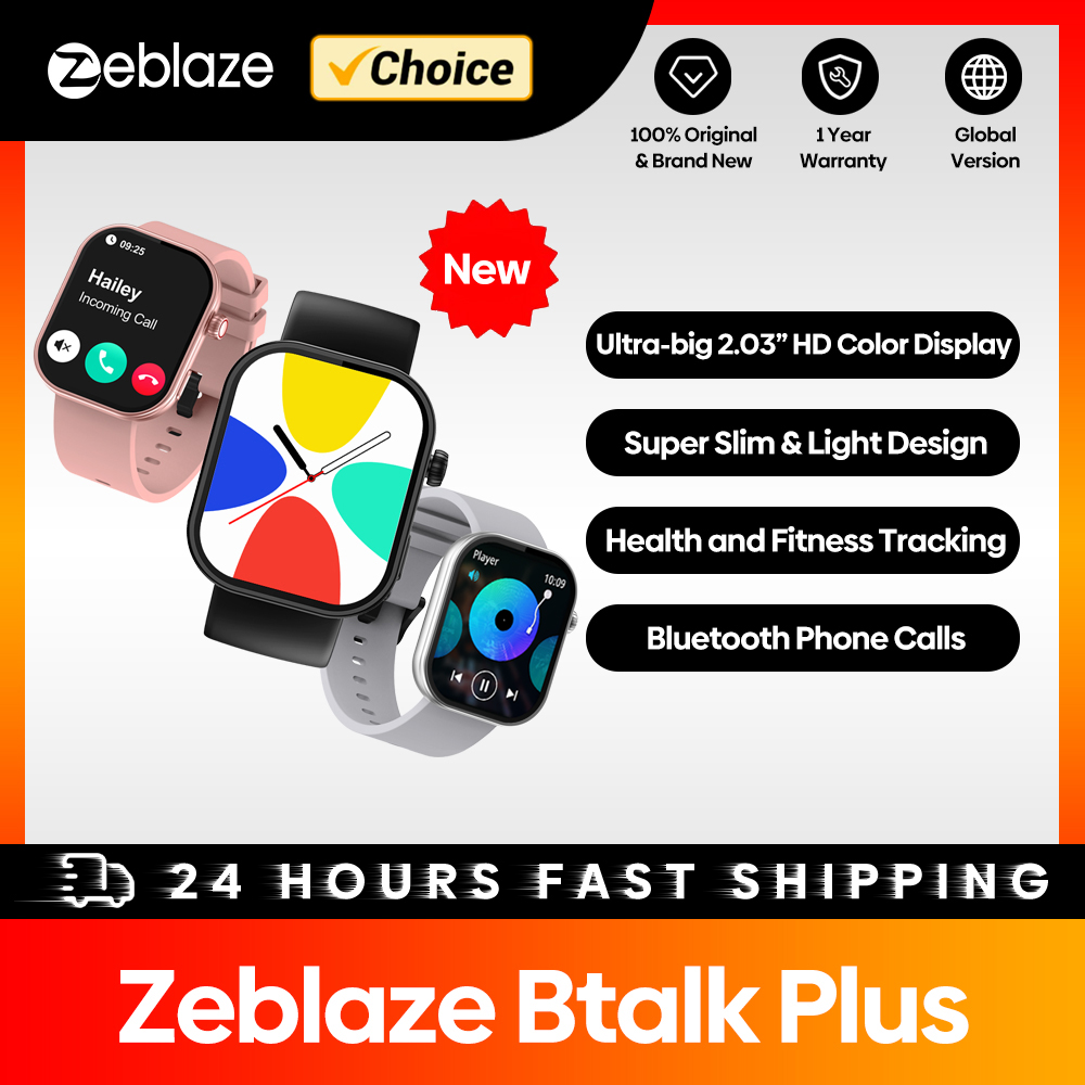Smartwatch Face - Новые умные часы Zeblaze Btalk Plus