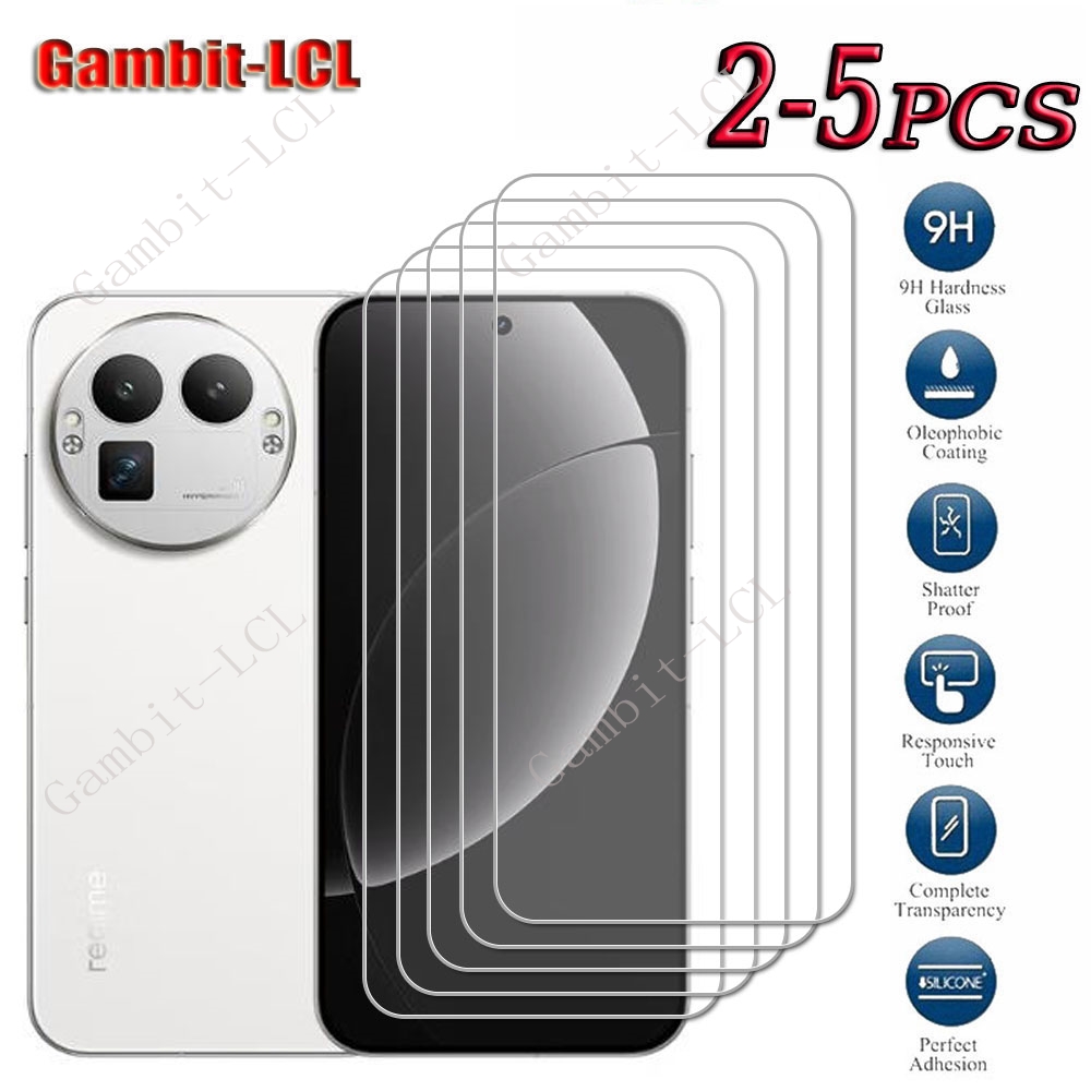Realme Gt 6 - 2-5 шт. 9H HD закаленное стекло