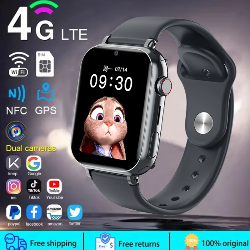 Smartwatch Id - Смарт-часы для детей, LBS, местоположение, SOS,