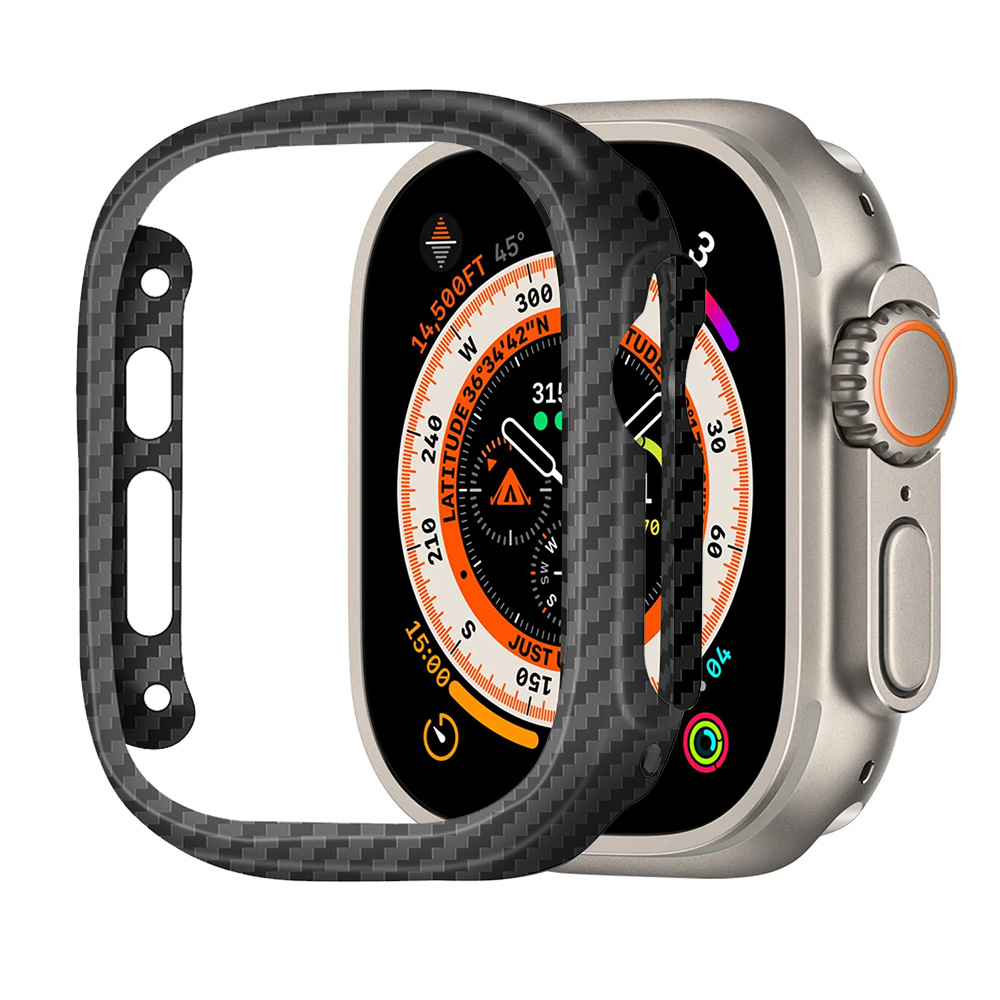 Watch Case Bumper - Тонкий чехол из кевларового углеродного волокна