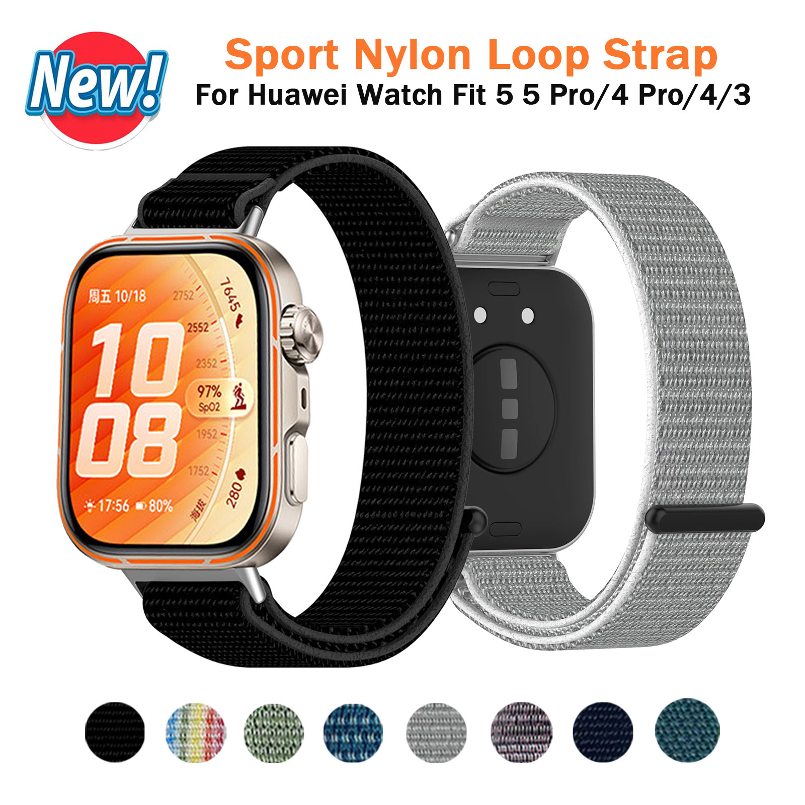 Нейлоновый ремешок для смарт-ч – обзор и цена Sport Loop Strap