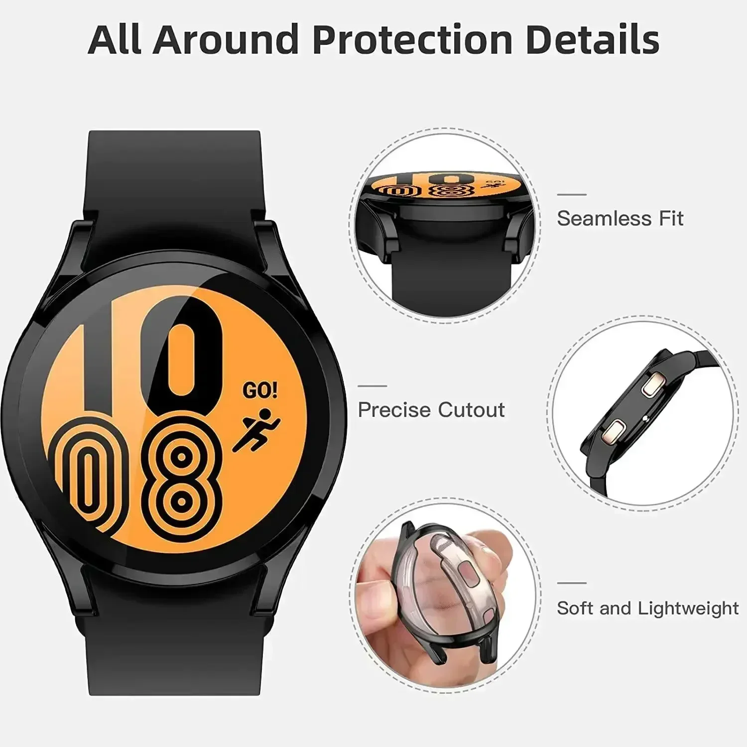 Чехол для Samsung Galaxy Watch – обзор и цена Accessories For Galaxy Watch 5