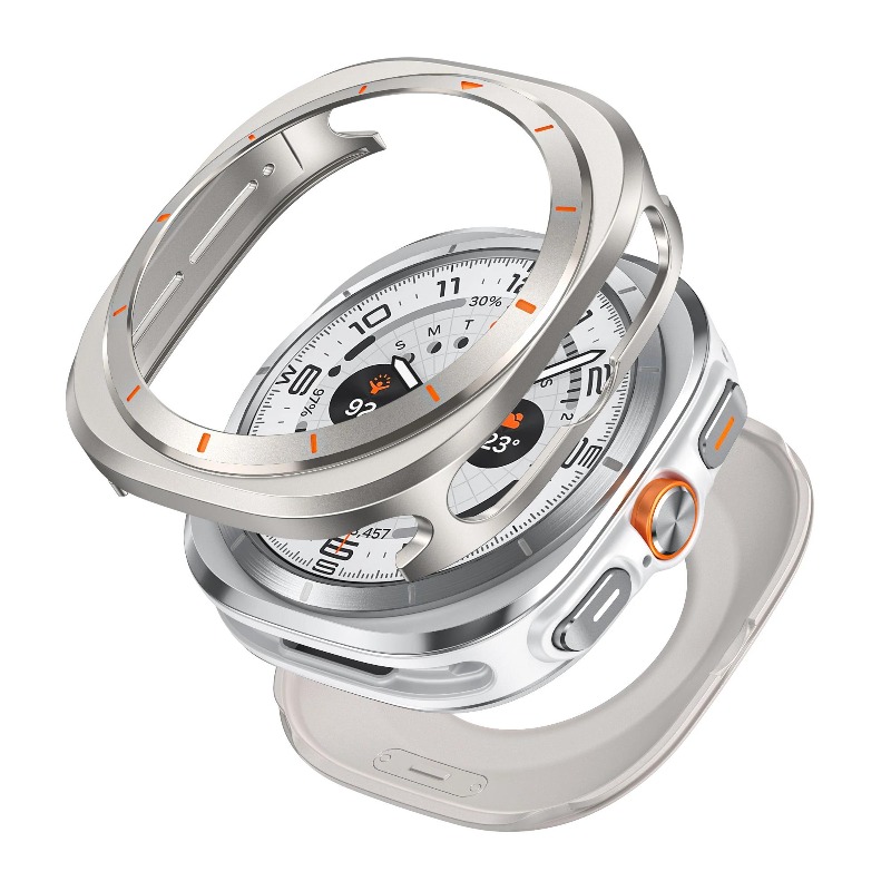 Металлический защитный бампер- – обзор и цена Samsung Smartwatch Ultra Accessories