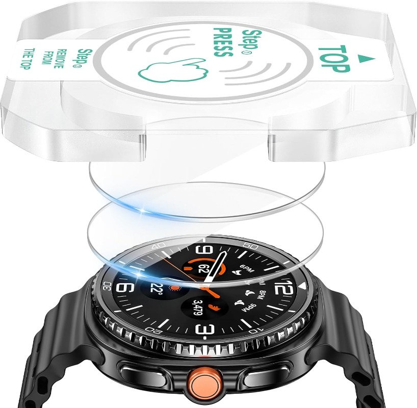 2 шт. закаленное стекло для Sa – обзор и цена Samsung Smartwatch Ultra Accessories