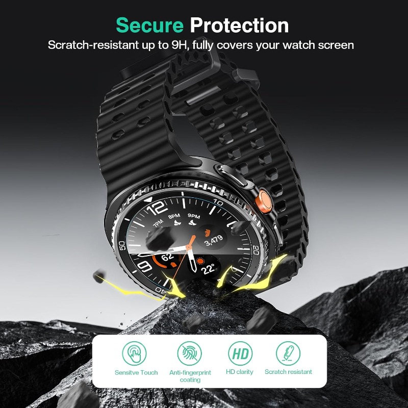 2 шт. закаленное стекло для Sa – обзор и цена Samsung Smartwatch Ultra Accessories