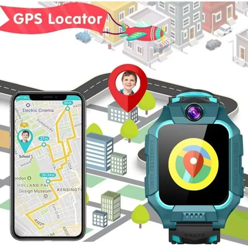 Новые детские умные часы SOS,  – обзор и цена Smartwatch Id