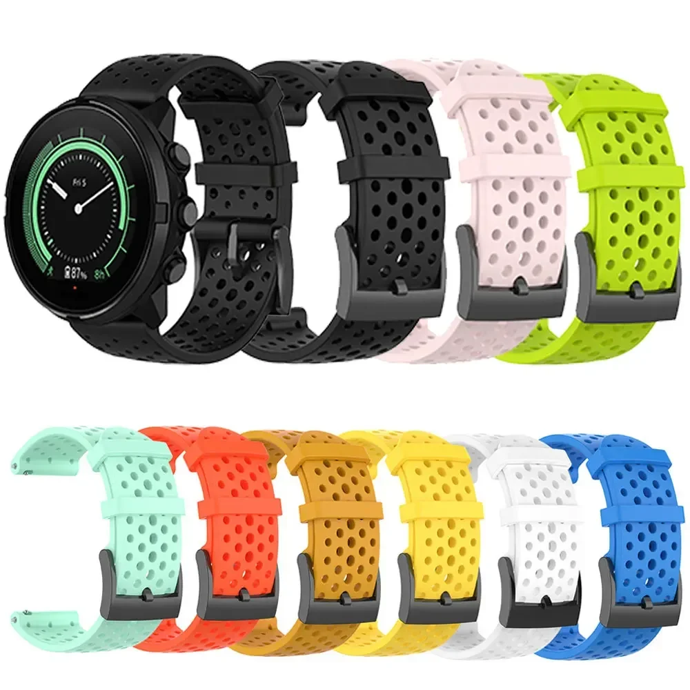 Силиконовый ремешок 24 мм для  – обзор и цена Fossil Smartwatch Accessories