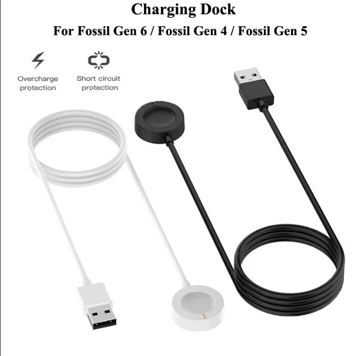 USB-магнитная док-станция для  – обзор и цена Fossil Smartwatch Accessories