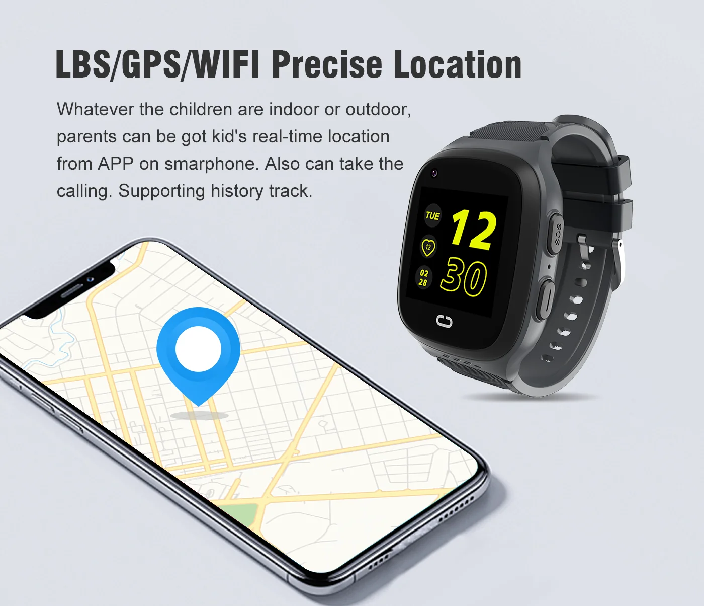 4G Детские Смарт-часы SOS Водо – обзор и цена Smartwatch Id