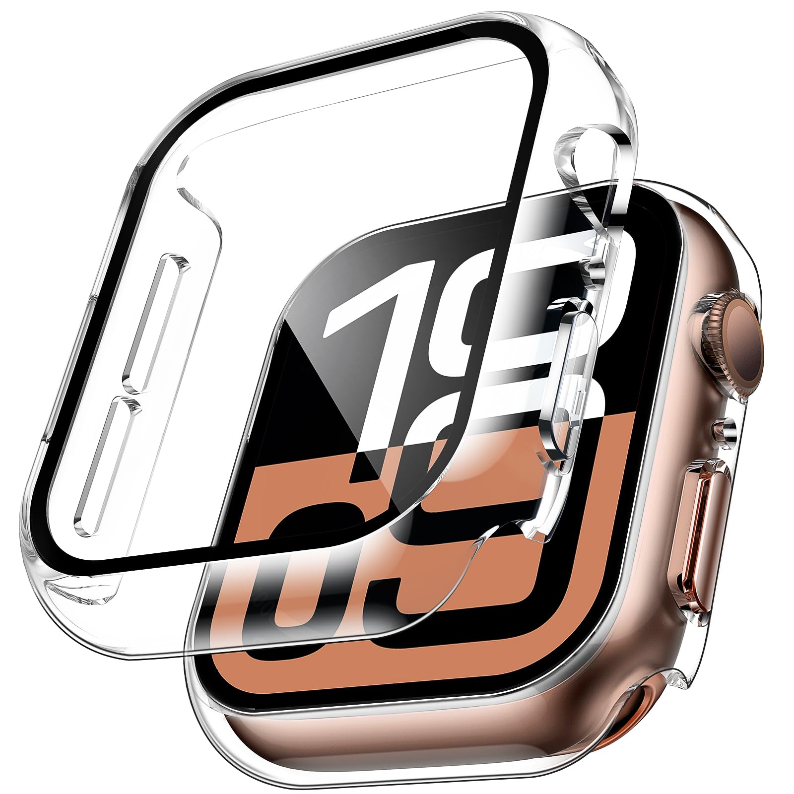 2 шт. чехол из закаленного сте – обзор и цена Smartwatch Case