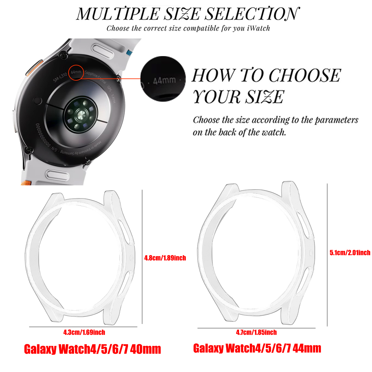 Яркий чехол для Samsung Galaxy – обзор и цена Accessories For Galaxy Watch 5