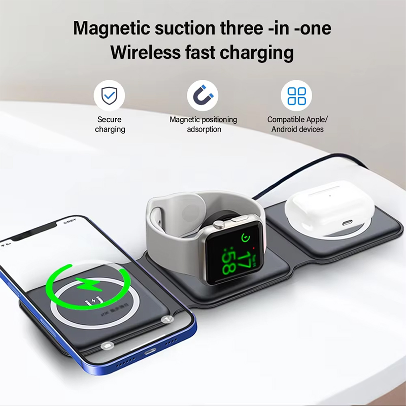 Универсальная магнитная складн – обзор и цена Wireless Charger Watch
