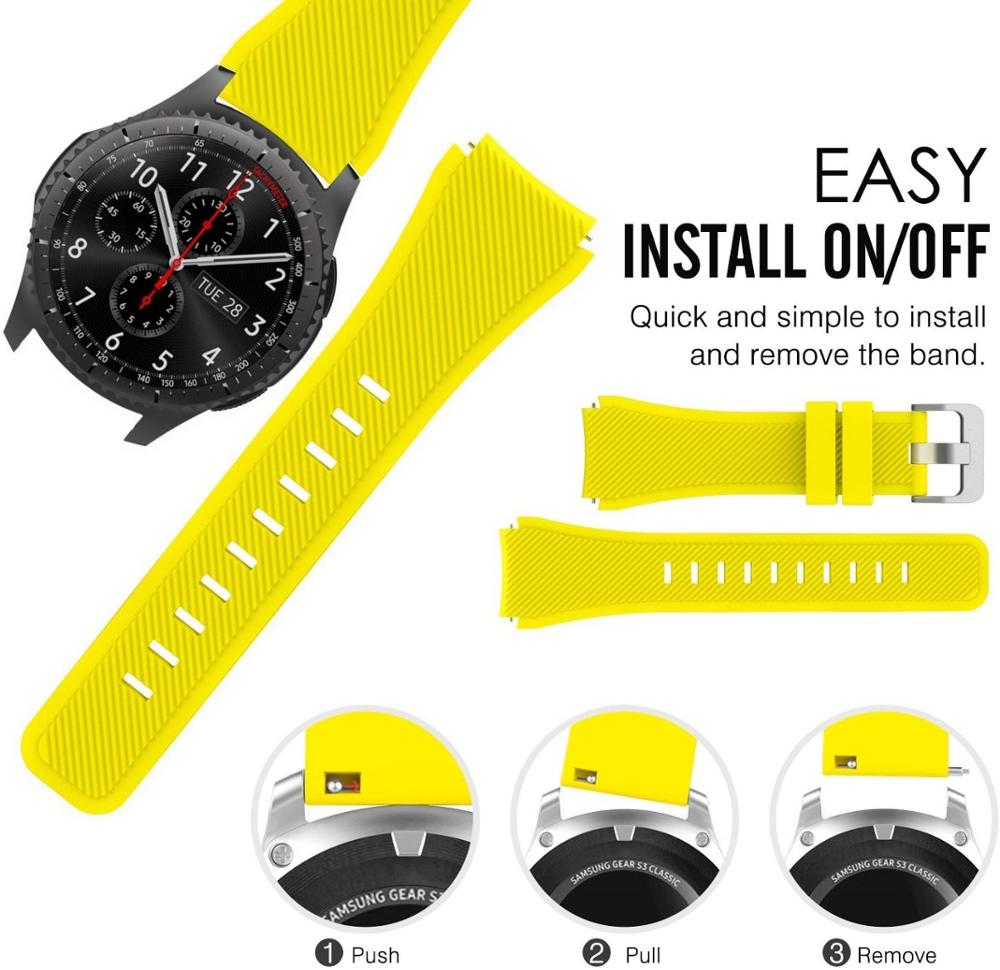Ремешок силиконовый для Samsun – обзор и цена Titan Smartwatch Accessories