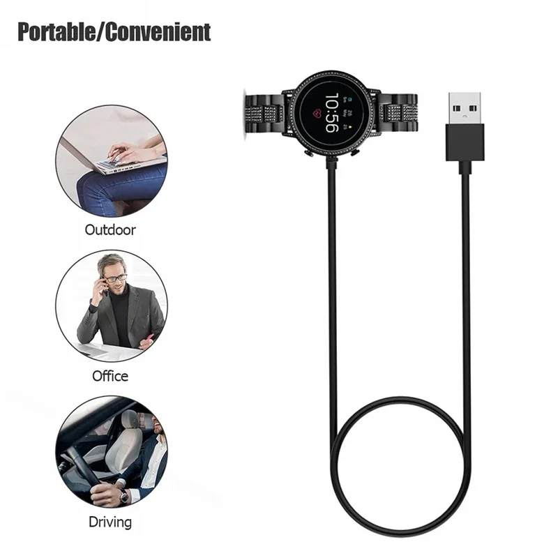 Магнитная док-станция для быст – обзор и цена Fossil Smartwatch Accessories