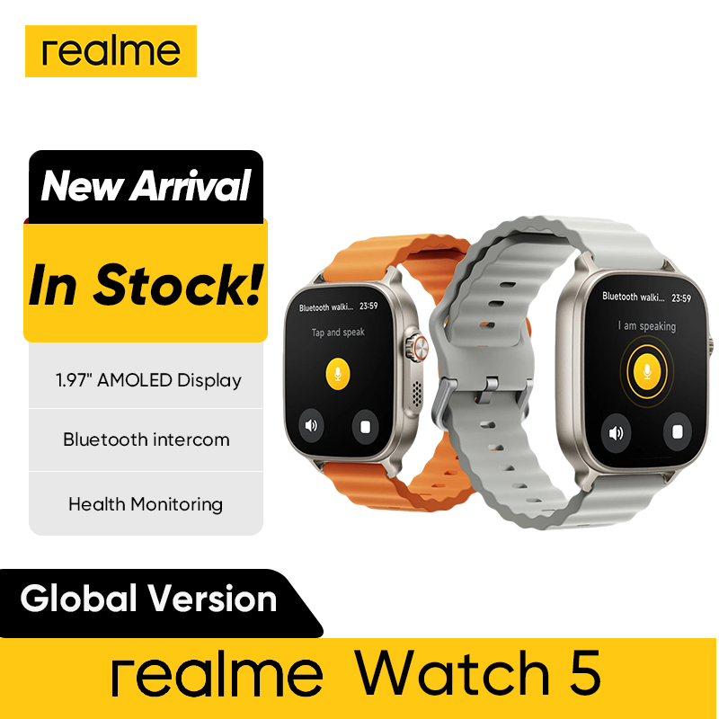 Глобальная версия часы Realme  – обзор и цена Smartwatch Face