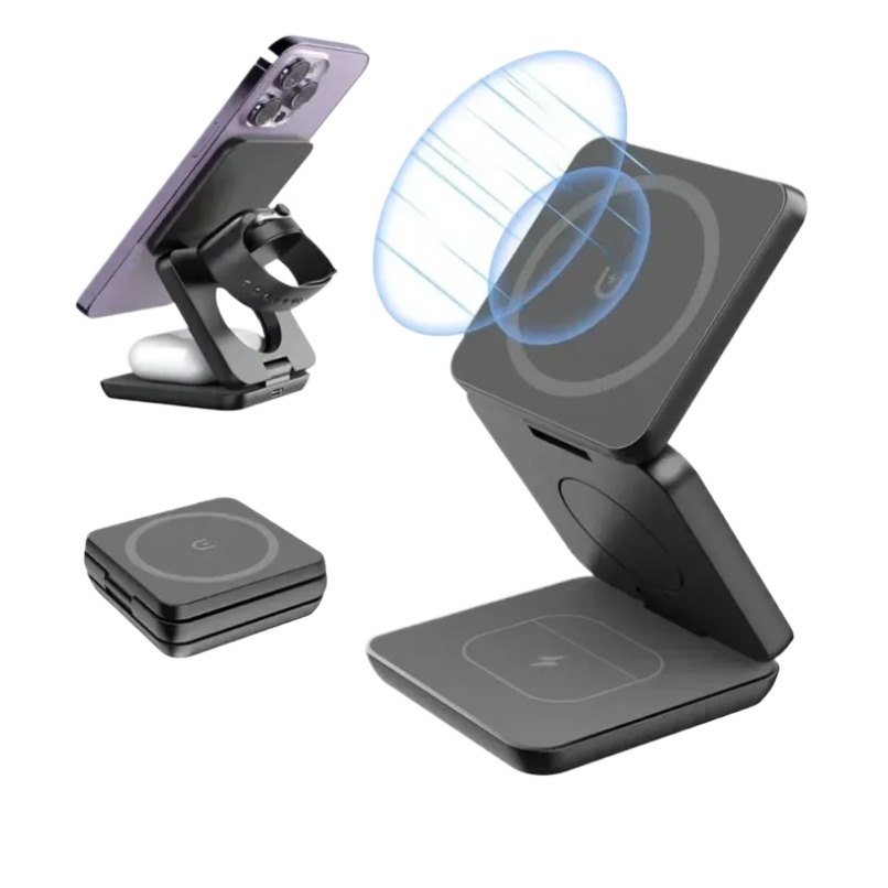 Магнитная беспроводная зарядна – обзор и цена Wireless Charger Watch