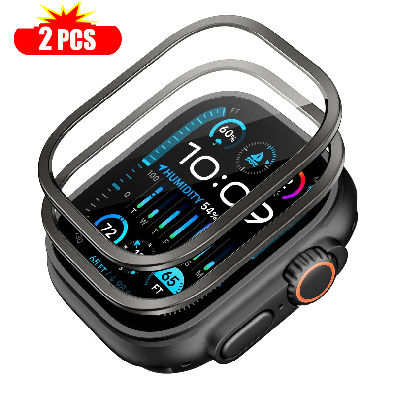 2 шт. закаленное стекло для Ap – обзор и цена Watch Case Bumper