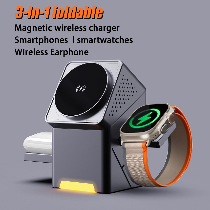 Магнитная беспроводная зарядна – обзор и цена Wireless Charger Watch