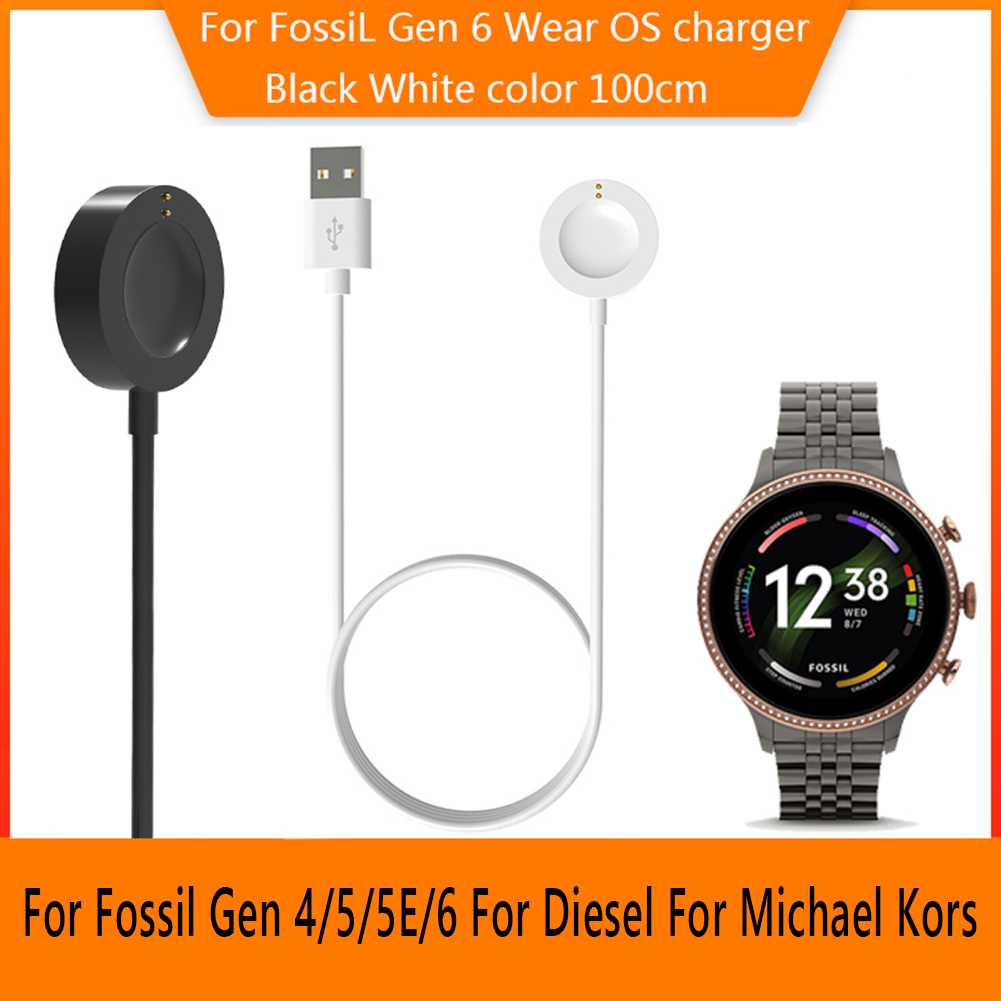 Кабель для зарядки умных часов – обзор и цена Fossil Smartwatch Accessories